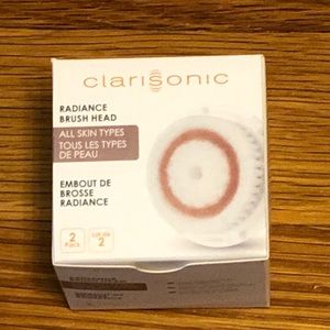 New Clarisonic radiance brush head 2 pack